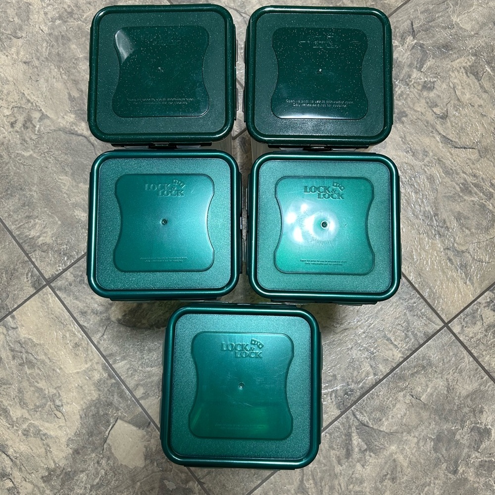 LocknLock Storage Container Set - Picture 2 of 5